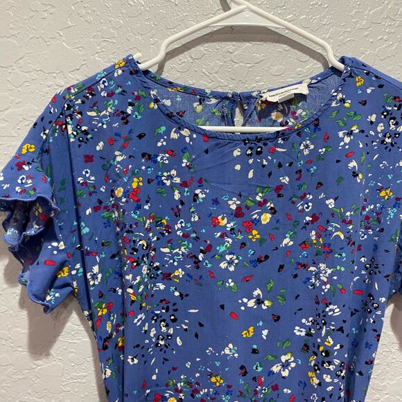 BeachLunchLounge Blue Floral Dress Size XS - Picture 4 of 10